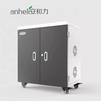 Anheli AHL-E36 USB 36插槽 iPad/平板電腦充電車 - 採用鍍鋅板為主要材料，使充電櫃更加美觀