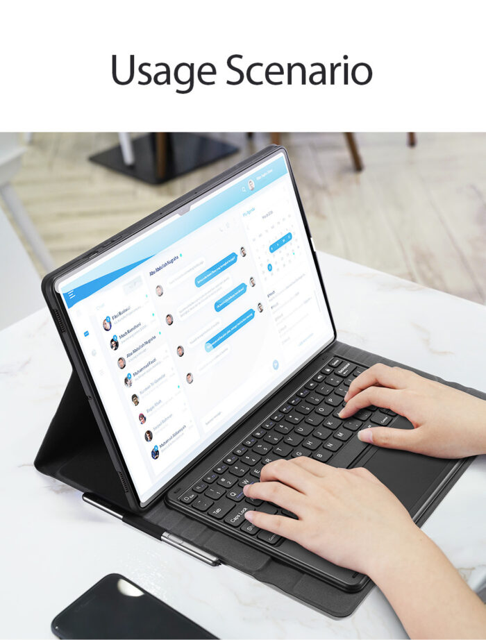 Usage Scenario Dux Ducis TK系列鍵盤保護殼 – 適用於Samsung Tab S11系列