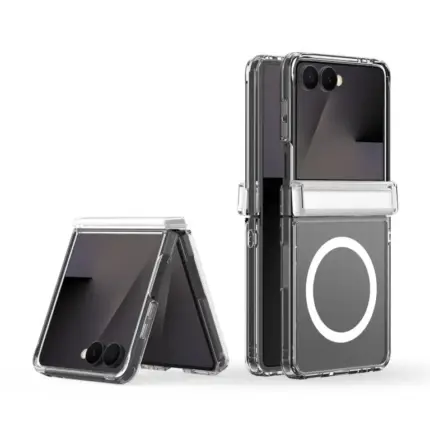 Dux Ducis Clin Mag系列MagSafe功能透明手機殼 Samsung Z Flip8 Case