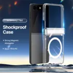 Dux Ducis Clin Mag系列MagSafe功能透明手機殼 Samsung Z Flip8 Case