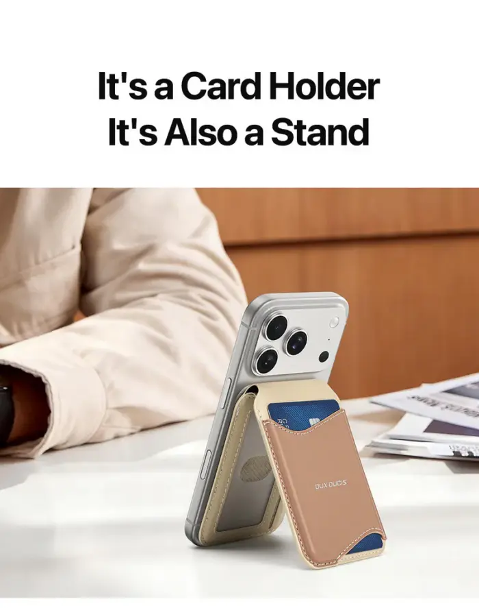 它既是Card Holder，也是支架。