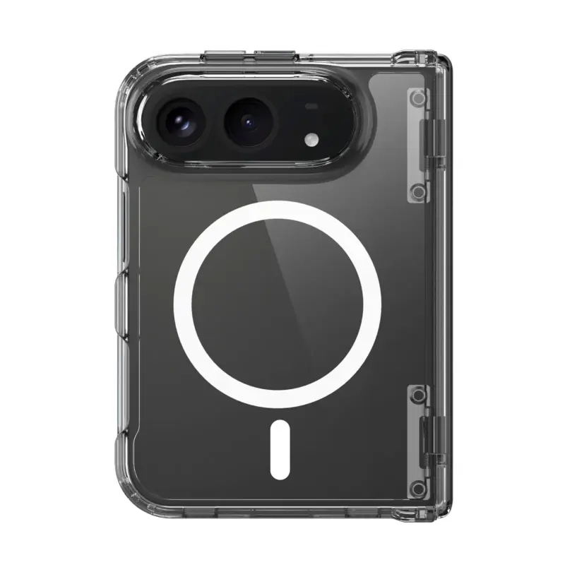 Dux Ducis Clin Mag系列 MagSafe 透明手機殼 for iPhone Duo (連鉸鏈保護)